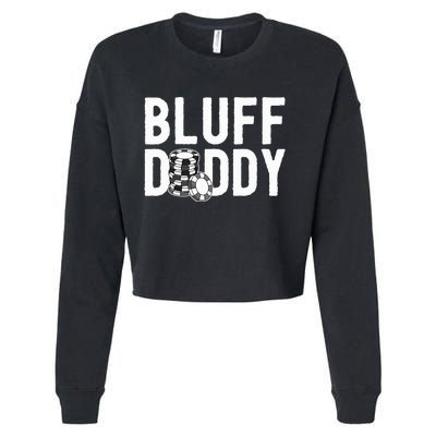 Poker Player Poker Cards Game I Bluff Bluffing Cropped Pullover Crew