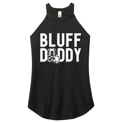 Poker Player Poker Cards Game I Bluff Bluffing Women's Perfect Tri Rocker Tank