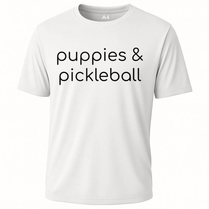 Puppies & Pickleball Cooling Performance Crew T-Shirt
