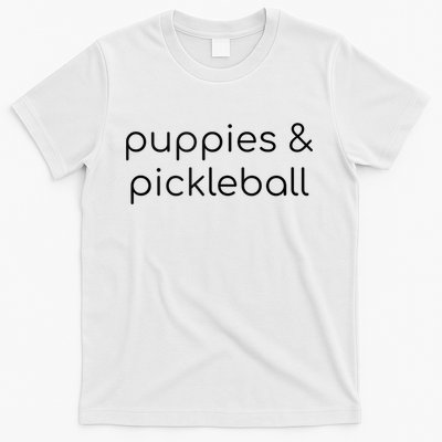 Puppies & Pickleball T-Shirt