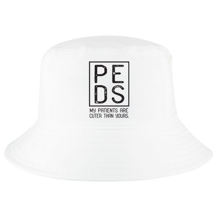 PEDS Pediatrician Pediatrics My Patients Are Cuter Cool Comfort Performance Bucket Hat