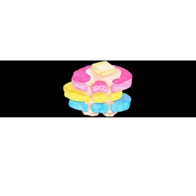 Pansexual Pancake Bumper Sticker