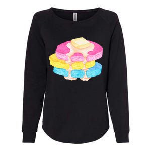 Pansexual Pancake Womens California Wash Sweatshirt