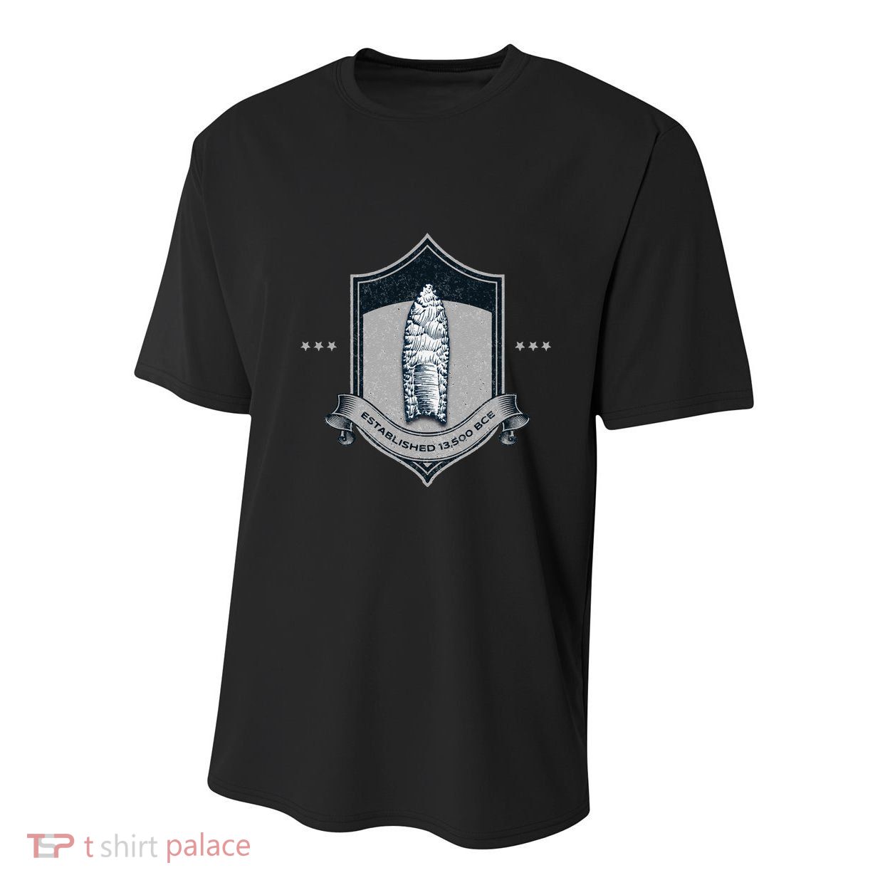 Paleo Projectile Point Youth Performance Sprint T-Shirt