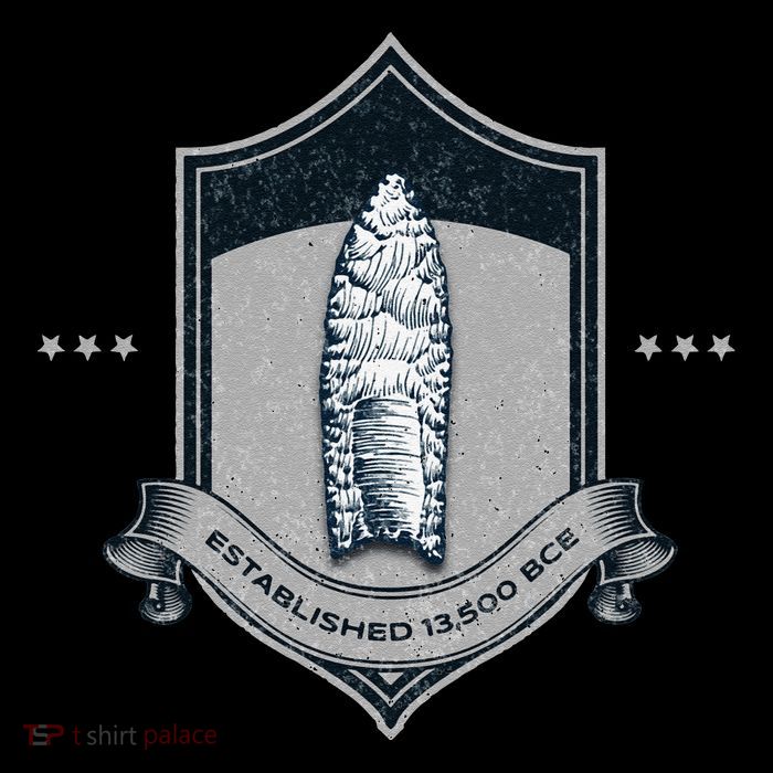 Paleo Projectile Point Baby Bodysuit
