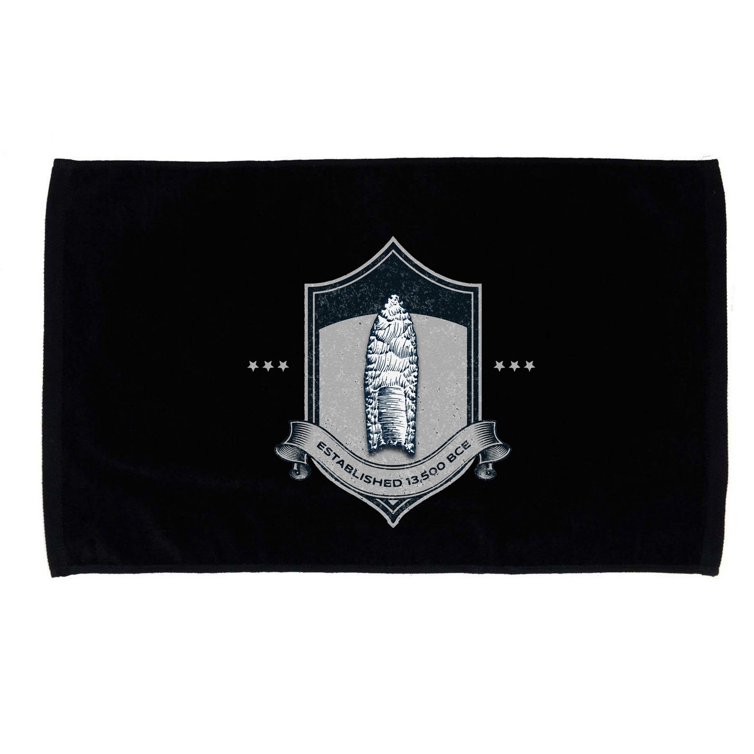 Paleo Projectile Point Microfiber Hand Towel