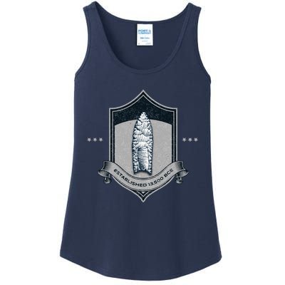 Paleo Projectile Point Ladies Essential Tank