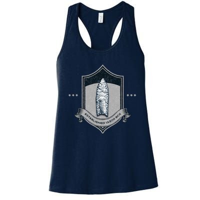 Paleo Projectile Point Women's Racerback Tank