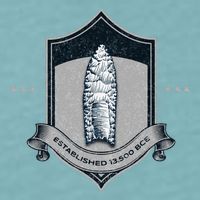 Paleo Projectile Point Sueded Cloud Jersey T-Shirt