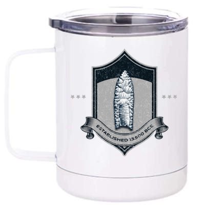 Paleo Projectile Point 12 oz Stainless Steel Tumbler Cup