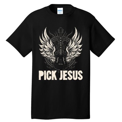 Preacher Pastor Pick Jesus Christian Sermonator Pastor Tall T-Shirt