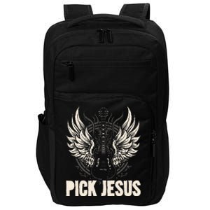 Preacher Pastor Pick Jesus Christian Sermonator Pastor Impact Tech Backpack