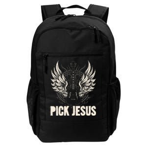 Preacher Pastor Pick Jesus Christian Sermonator Pastor Daily Commute Backpack