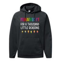 Pediatric PT Pediatric Physical Therapist Performance Fleece Hoodie