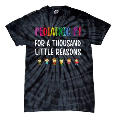 Pediatric PT Pediatric Physical Therapist Tie-Dye T-Shirt