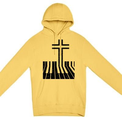 Piano Player Premium Pullover Hoodie