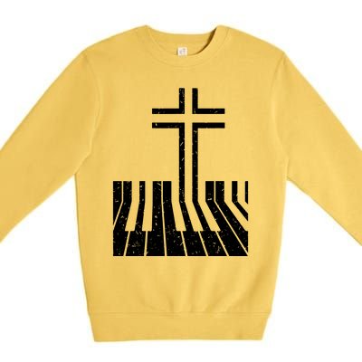 Piano Player Premium Crewneck Sweatshirt