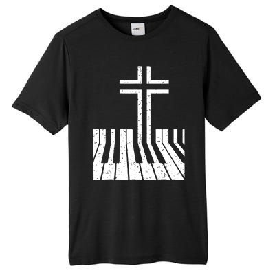 Piano Player Tall Fusion ChromaSoft Performance T-Shirt