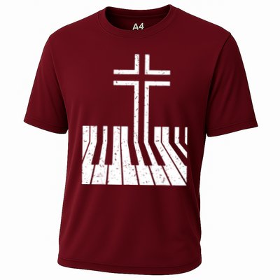 Piano Player Cooling Performance Crew T-Shirt