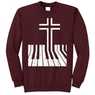 Piano Player Tall Sweatshirt