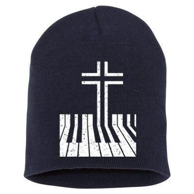 Piano Player Short Acrylic Beanie