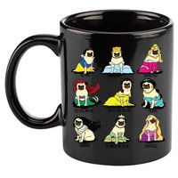 Princess Pug 11oz C Handle Ceramic Mug