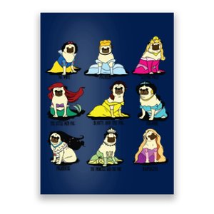 Princess Pug Poster