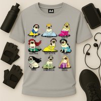 Princess Pug Cooling Performance Crew T-Shirt