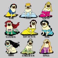 Princess Pug Cooling Performance Crew T-Shirt