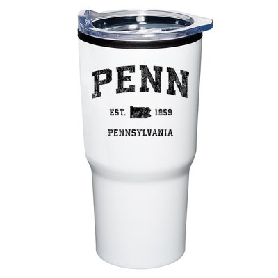 Penn Pennsylvania Pa Vintage Established Athletic Sports Design Tumbler