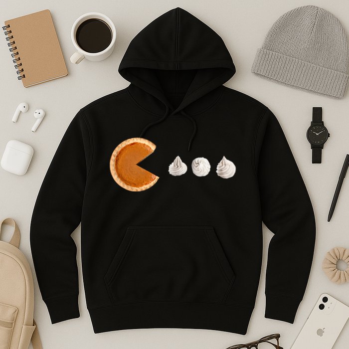 Pacman Pumpkin Pie Hoodie