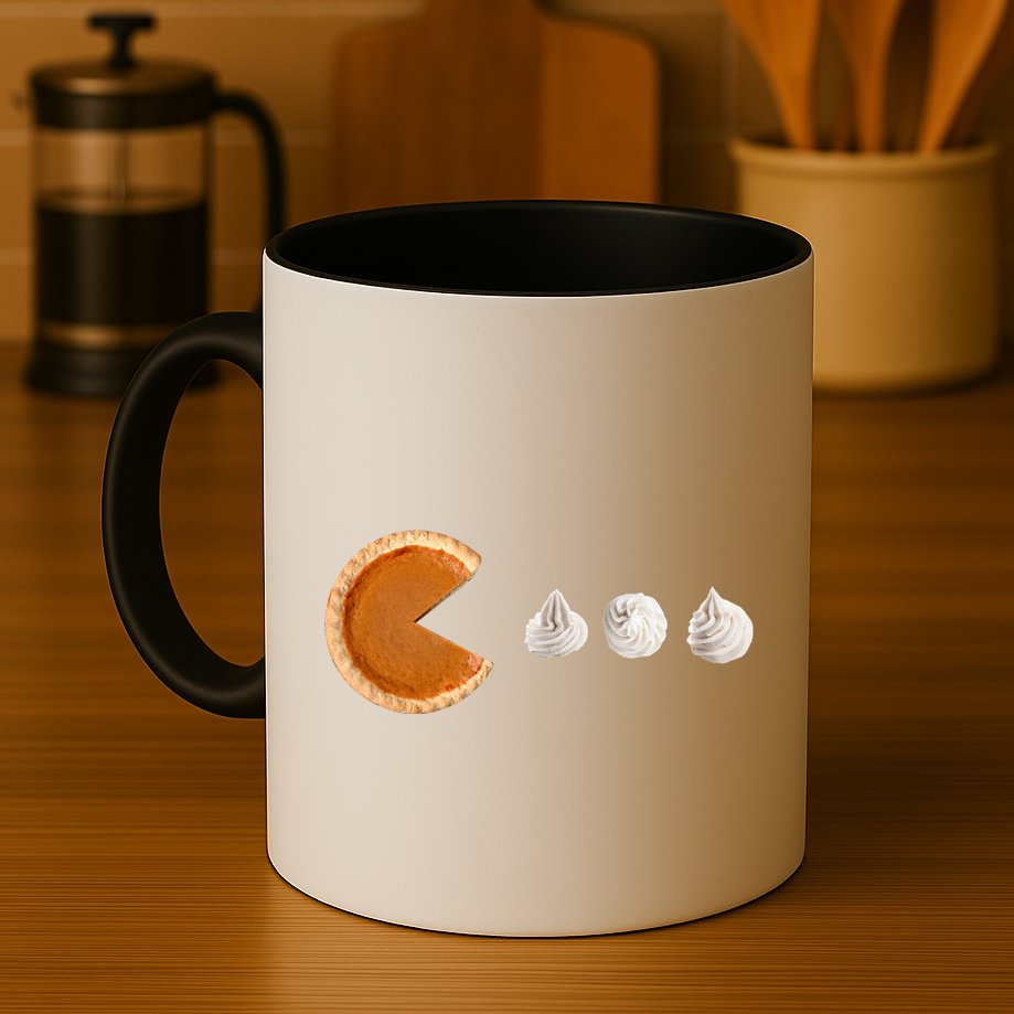 Pacman Pumpkin Pie Mug