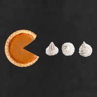 Pacman Pumpkin Pie 11oz C Handle Ceramic Mug