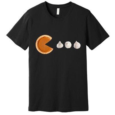 Pacman Pumpkin Pie Premium T-Shirt