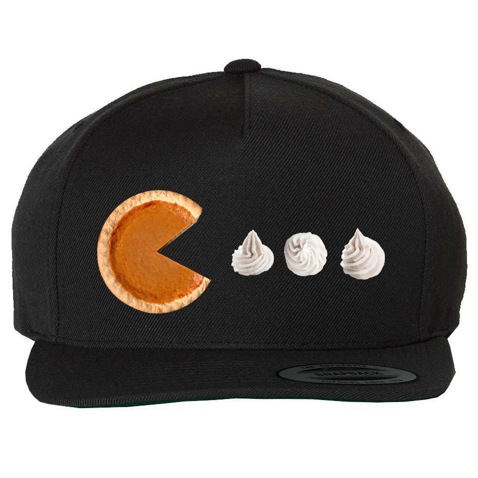 Pacman Pumpkin Pie Wool Snapback Cap