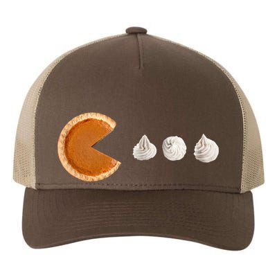 Pacman Pumpkin Pie Yupoong Adult 5-Panel Trucker Hat