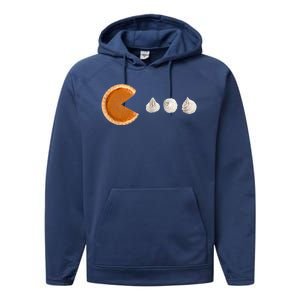 Pacman Pumpkin Pie Performance Fleece Hoodie