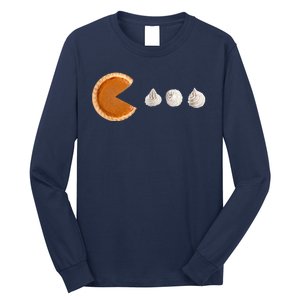 Pacman Pumpkin Pie Long Sleeve Shirt