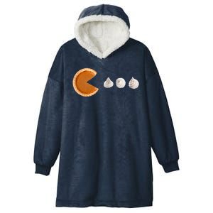 Pacman Pumpkin Pie Hooded Wearable Blanket