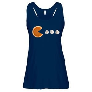 Pacman Pumpkin Pie Ladies Essential Flowy Tank