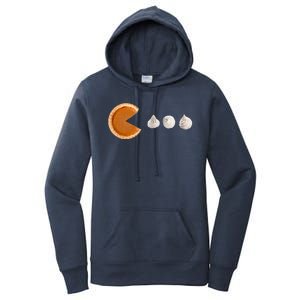 Pacman Pumpkin Pie Women's Pullover Hoodie