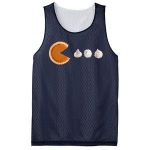 Pacman Pumpkin Pie Mesh Reversible Basketball Jersey Tank