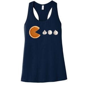 Pacman Pumpkin Pie Women's Racerback Tank