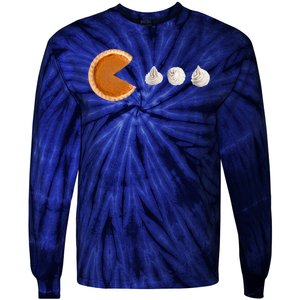 Pacman Pumpkin Pie Tie-Dye Long Sleeve Shirt