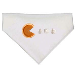 Pacman Pumpkin Pie USA-Made Doggie Bandana