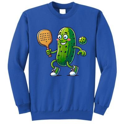 Pickleball Pickle Player Funny  Tall Sweatshirt