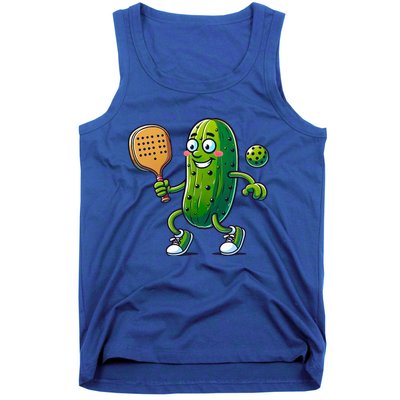 Pickleball Pickle Player Funny  Tank Top