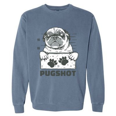 Pugshot Pug Garment-Dyed Sweatshirt