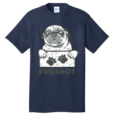 Pugshot Pug Tall T-Shirt