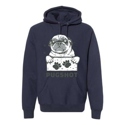 Pugshot Pug Premium Hoodie